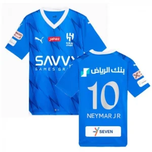 Al Hilal SFC Neymar Jr 10 Fotbalový Dres Domácí 2023 2024