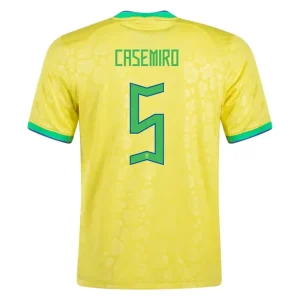 Brazílie Casemiro 5 Fotbalový Dres 2022 Domácí