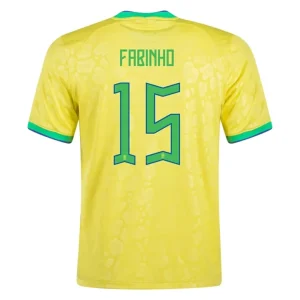 Brazílie Fabinho 15 Fotbalový Dres 2022 Domácí
