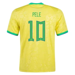 Brazílie Pele 10 Fotbalový Dres 2022 Domácí
