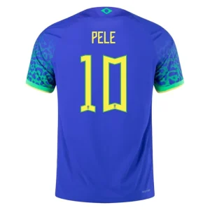 Brazílie Pele 10 Fotbalový Dres 2022 Venkovní
