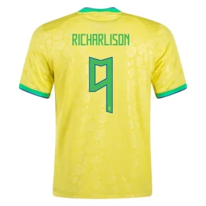 Brazílie Richarlison 9 Fotbalový Dres 2022 Domácí