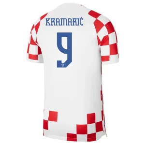 Chorvatsko Kramaric 9 Fotbalový Dres 2022 Domácí
