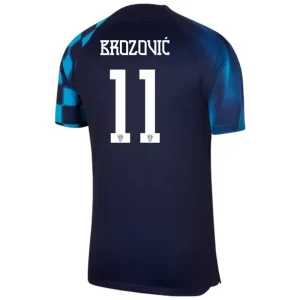 Chorvatsko Marcelo Brozović 11 Fotbalový Dres 2022 Venkovní