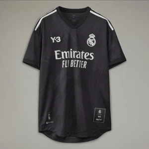 Real Madrid Y-3 120th Anniversary Black Fotbalový Dres 2022-23 Domácí